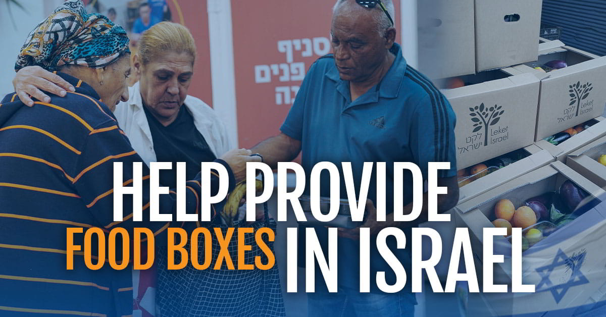 Help Provide Food Boxes in Israel